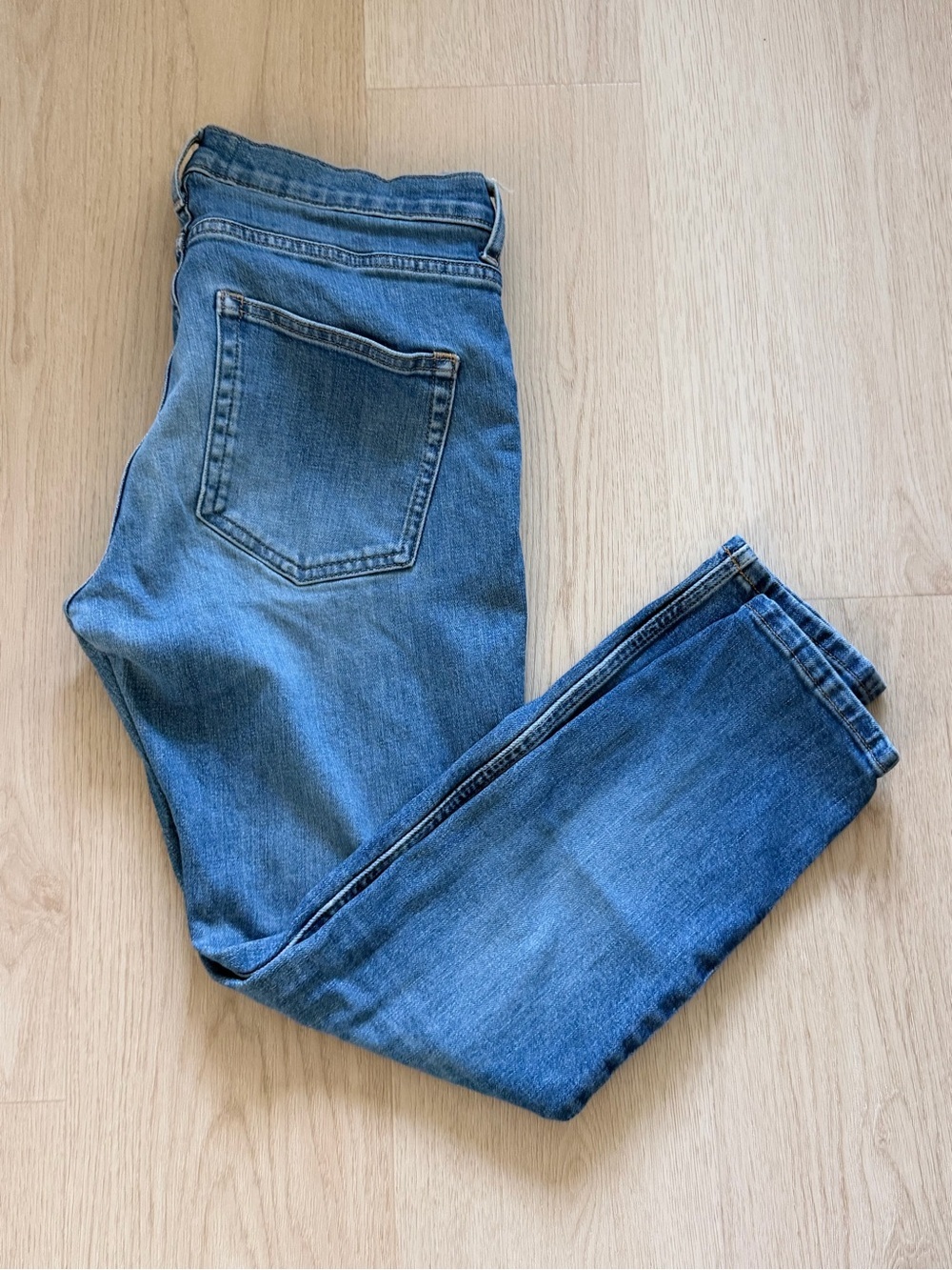 Everlane Blue Women's Skinny Jeans ankle NWOT - Picture 5 of 5